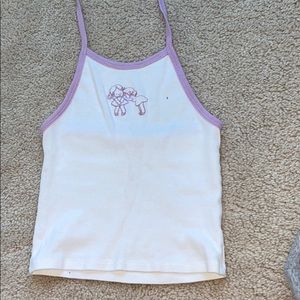 Lilac halter top from brandy Melville